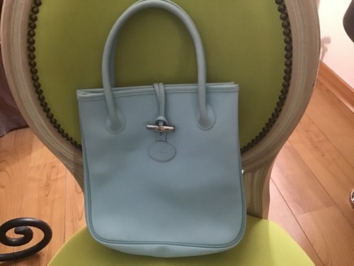 Sac main longchamp roseau - main,